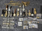 Huge Lot Of Seiko Watches And Parts Men's Women's 80s 90s For Repair Parts