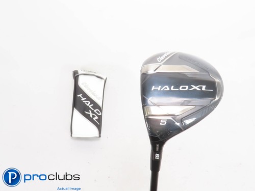 New! Left Handed Cleveland Launcher Halo XL 18* 5 Wood w/ HC - Regular - 423607 - Picture 1 of 4