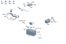 Mercedes-Benz Genuine Battery Sensor Replacement Fits GLE GLS A0009053916