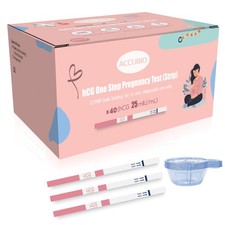 Pregnancy Test Strips with Urine Cups, 40 Count 40 Pack of 1 , 40