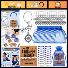 96 Pcs Graduation Gifts Class of 2026 - Keychains, Bracelets, Bags Cards