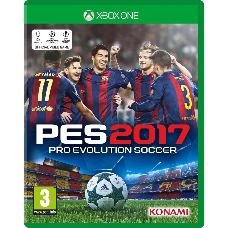 PES 2017 Pro Evolution Soccer Konami - Juego Xbox One Edicion España PAL Am