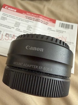 Canon EF-EOS R Lens Mount Adapter (2971C002) mint