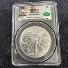 2026 Silver Eagle First Day of Delivery CAC MS 70 President Signed 🔥🔥🔥