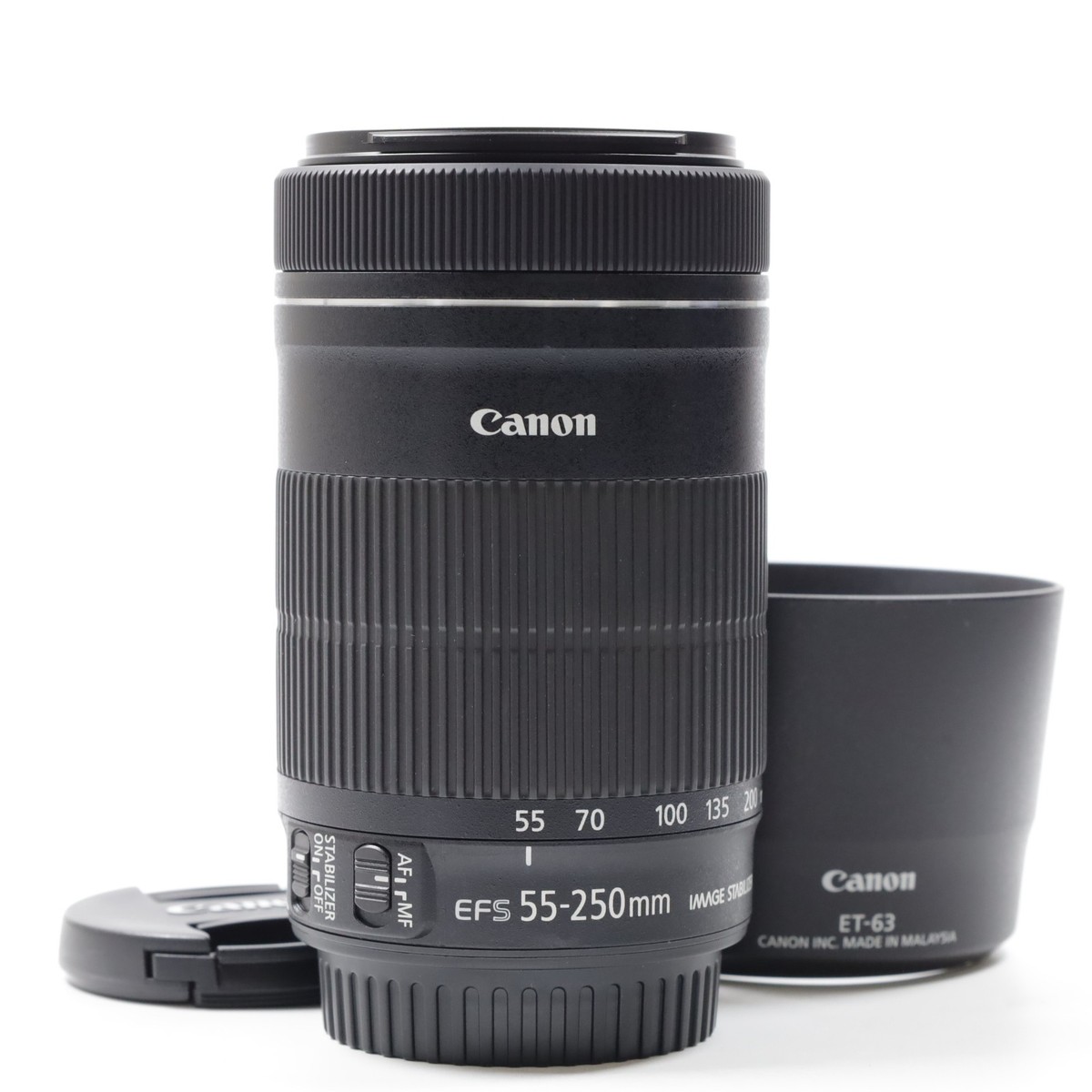 Canon EF-S 55-250mm f/4-5.6 IS STM AF ZOOM Lens From JAPAN