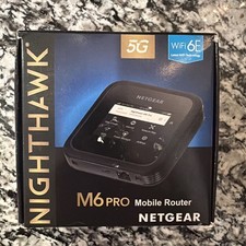 NETGEAR Nighthawk M6 Pro MR6500 AT T 5G Wi-Fi Router - Black Unlocked