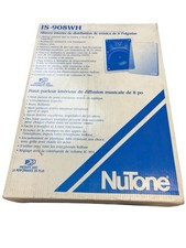 NuTone IS-908WH 8" Inside Music Distribution Speaker