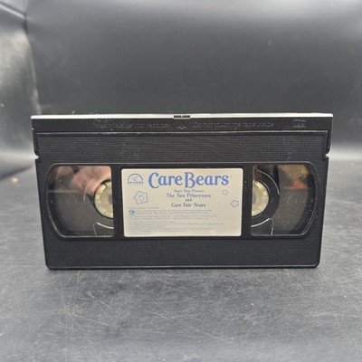 VHS TAPES-CARE BEARS-SHARE BEAR PRESENTS THE TWO PRINCESSES AND CARE FAIR SCARE 