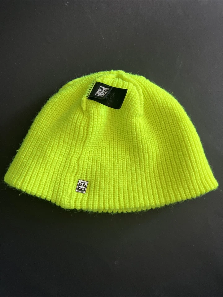 OBEY Future Gorro Tejido con Cable Adulto OSFA Logo Snowboard Patín Noche Onagra Foto 2 de 4