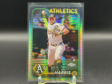 🔥 2024 Topps Chrome Brett Harris Rookie RC #USC183 Prism Refractor  🔥