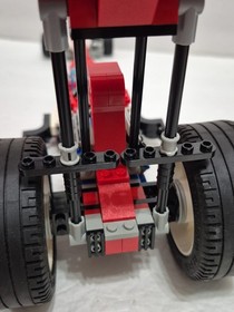 LEGO Model Team: Red Fury (5533) dragster NOT Complete, missing pcs/instructions