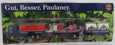 GRELL HO 1/87 CAMION TRUCK RENAULT MAGNUM + 2 TRAILERS + FENWICK BIERE PAULANER