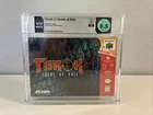 1998 Turok 2 Seeds of Evil Nintendo N64 Graded Wata 8.5 Grading CIB Video Game