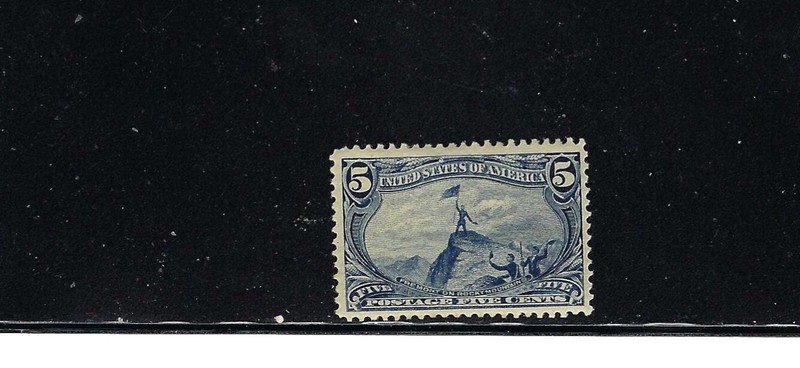 UNITED STATES FIVE CENT STAMP FROM  THE  1800'S
