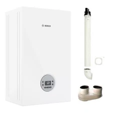 CALDAIA JUNKERS BOSCH CONDENS GC1200W 24C 23 A CONDENSAZIONE 24 KW METANO + KIT 