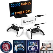 Consola de video de juegos clásicos 20001 - controladores inalámbricos y experiencia HDMI 4K