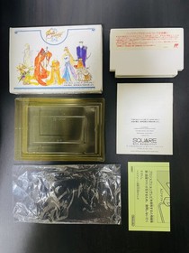 Final Fantasy IIl 3 Nintendo Famicom Square 1990 SQF-FC Japanese Version Retro
