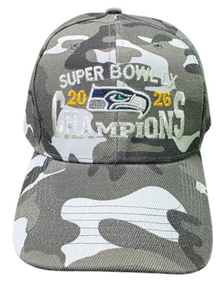 Seattle Seahawks Super Bowl LIX Champions 2026 Cap
