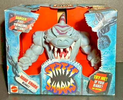 Ripster Street Sharks Hand Puppet 1994 Street Wise Vintage RARE NEW SEALED