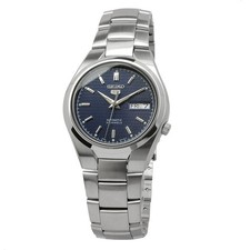 Seiko 5 Automatic Blue Dial SNK603K1 Men's Watch 30M Stainless Steel Case 38mm