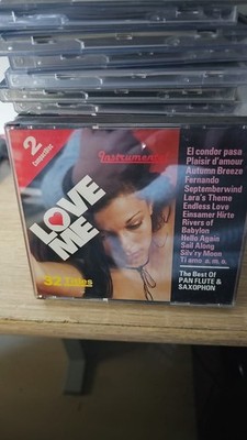 LOVE ME - The best of pan flute & saxophon- 2xCD SEHR GUT