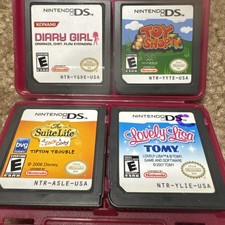 Lovely Lesa, Toy Shop, Diary, Suite Life Lot 4 Games Authentic Tested