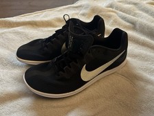 Nike Zoom Rival Distance Track Shoes Size 10 Women Black White Spikes