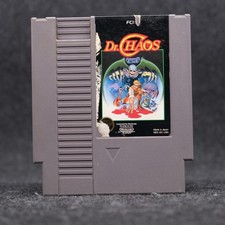 DR. CHAOS (NES) Loose Cart Only - Authentic Acceptable Cond