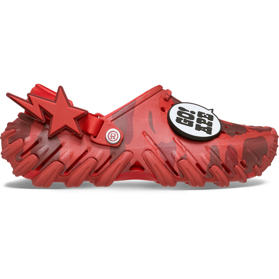 A Bathing Ape x Crocs Echo Ro Clog Flame 213140-8C1 Unisex Size image 3
