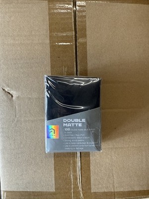 TCG SLEEVES Case of 60 100ct. Packs of Atrix Double Matte Card Sleeves POKEMON