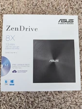 Asus - SDRW-08U7M-U - ZenDrive USB 2.0 External 8X DVD Optical Drive - Black