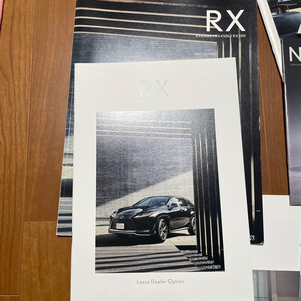 Lexus Rx Color Catalogue Lexus Catalog Rx Nx | eBay Australia