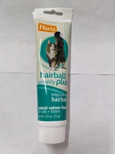 Hartz Hairball Remedy Plus Salmon Flavored Paste for Cats and Kittens