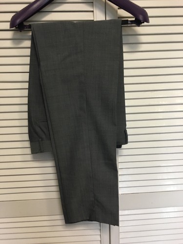 Fellini 3 piece Men's suit Grey Trs tapered 34" Jkt and waist coat 40" regular - Picture 3 of 3