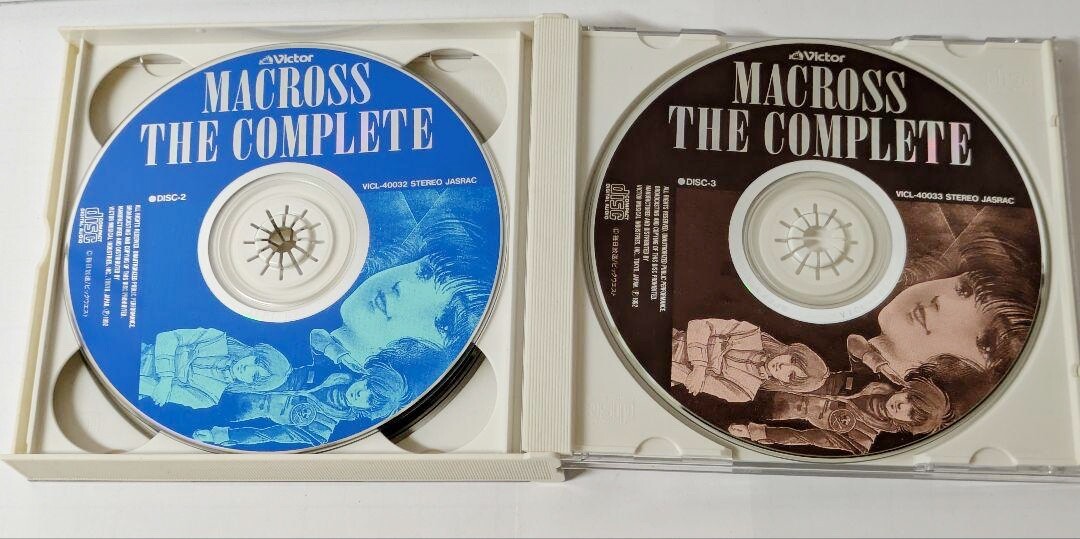 MACROSS THE COMPLETE 3枚組CD Macross The Complete 3CD Set 1992 Victor Music Rare Mari Iijima