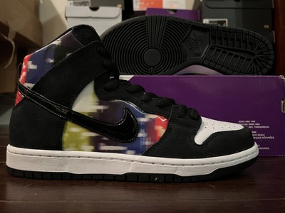 Nike SB Dunk High Pro “TV Signal” size 9 CZ2253-100] Flat Rate Shipping |  eBay
