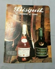 OLD ADVERTISING ADVERTISING ADVERTISING ADVERT CLIPPING 180519 / BISQUIT TRIUMPHHE DU COGNAC JARNAC
