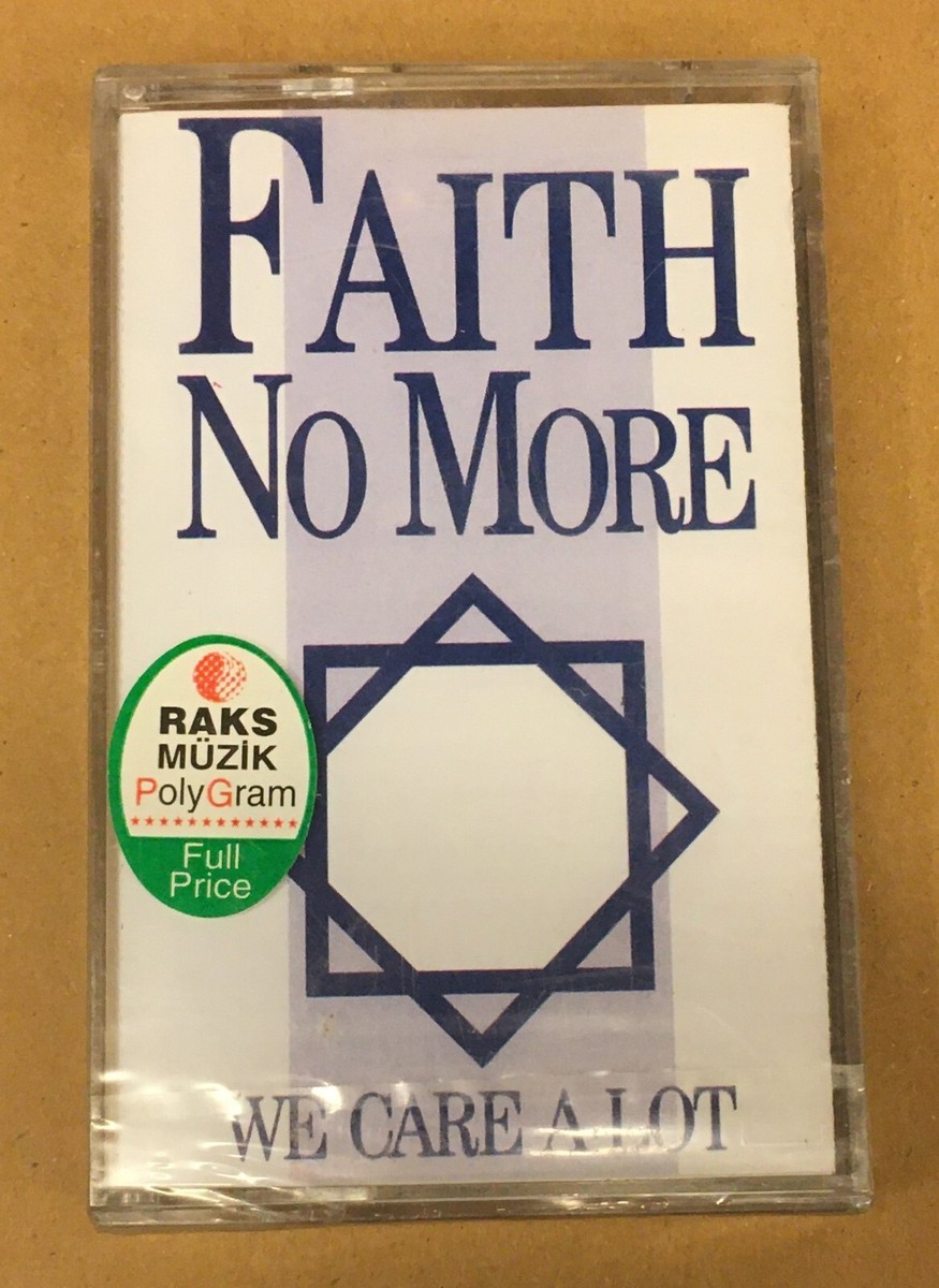 FAITH NO MORE - WE CARE A LOT (1996) SEALED CASSETTE MADE IN
