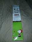 Peanuts Snoopy Christmas Peel & Stick Window Cling Large 27.5" x 19.75" New NIB