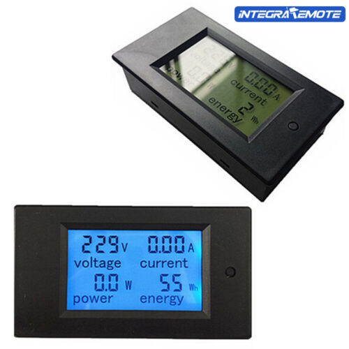 AC80-260V DC6.5~100V 20A 50A 100A Panel Display Volt Amp Power Watt Meter LCD - Bild 22 von 51