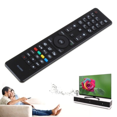 RC4860 Replace TV Remote Control for Hitachi TV/Telefunken 32TFNSFVPFHD/42HXT12U