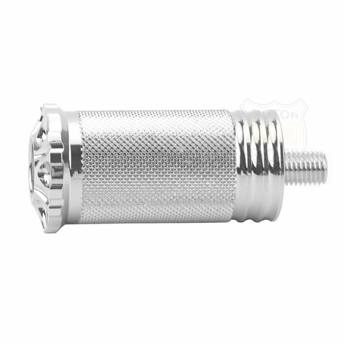CNC Brake Pedal Pad Cover Shifter Pegs For Harley Street Glide Road King Softail - Picture 7 of 10