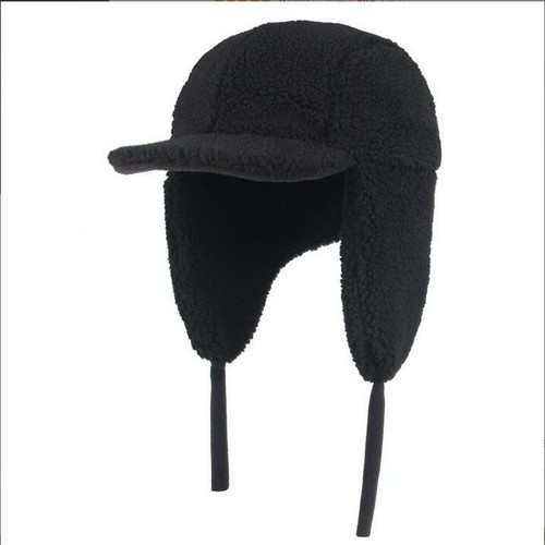Winter Kids Hats Boys Windproof Snow Cap Girls Warm Earflap Sherpa Lined Caps - Picture 10 of 23