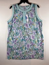 NEW Sunny Ocean Sleeveless Sheath Dress With Pleated Contrast Collar Size XL