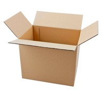 20 Faltkartons 1-Wellig 31,5 X 22,5 X 26,7Cm Versandkarton Faltschachtel - Braun