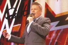 WWE WRESTLING: GREG HAMILTON SIGNED 6x4 ACTION PHOTO+COA