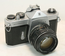 HONEYWELL PENTAX Spotmatic Camera  Super Takumar 50mm f1.4 Prime Lens NICE