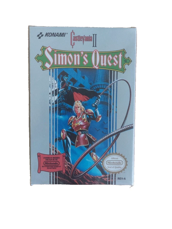 Castlevania 2 Simon's quest rare 8 bit cartridge from 90's mint condition - Image 2 of 4