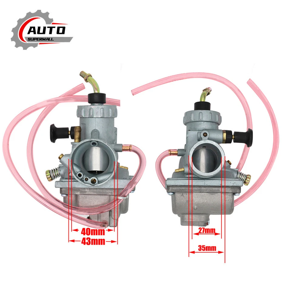 Carburetor for Yamaha DT100 DT125 DT175 1974-1983 Replaces 3J0-14101-00-00 - Image 3 of 4