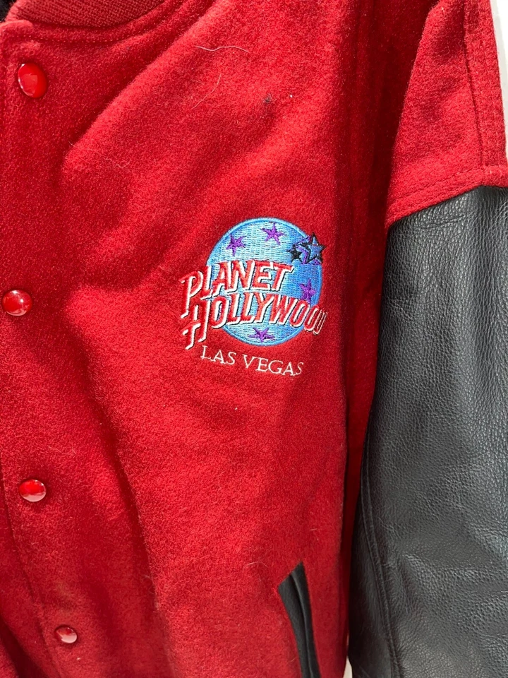 Vintage Planet Hollywood Letterman Jacket Men’s XL - Image 2 of 4